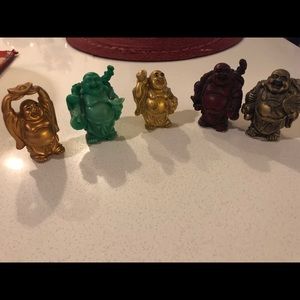 SET OF 5 BUDDHA